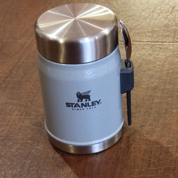 Stanley Classic Legendary Food Jar Vacuum Insulated BPA-Free w/ Spork 14oz New - Picture 9 of 12